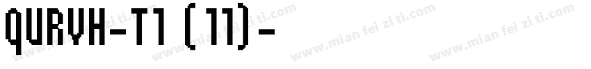 QURVH-T1 (11)字体转换